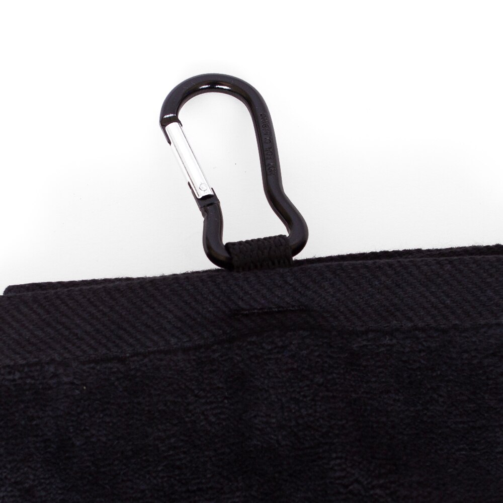DTO, Wincraft, Black, Towel, Cotton, Sports, Golf, Terry Cloth, Embroidered, 969749